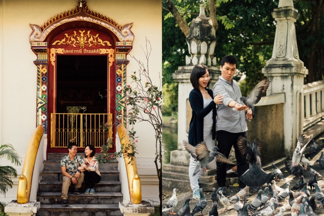 holiday photoshoot in chiang mai